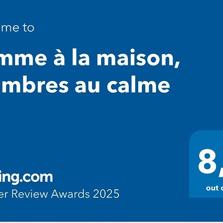 Comme A La Maison, Chambres Au Calme Verrens-Arvey Eksteriør bilde